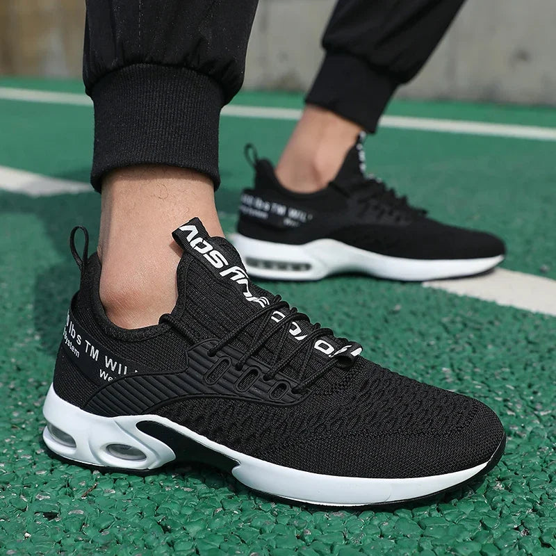 Summer Men's Shoes Mesh Casual Sports Shoes Spring Summer Shoes Tennis Lightweight Walking Black Sneakers 2025 Hot Selling Item