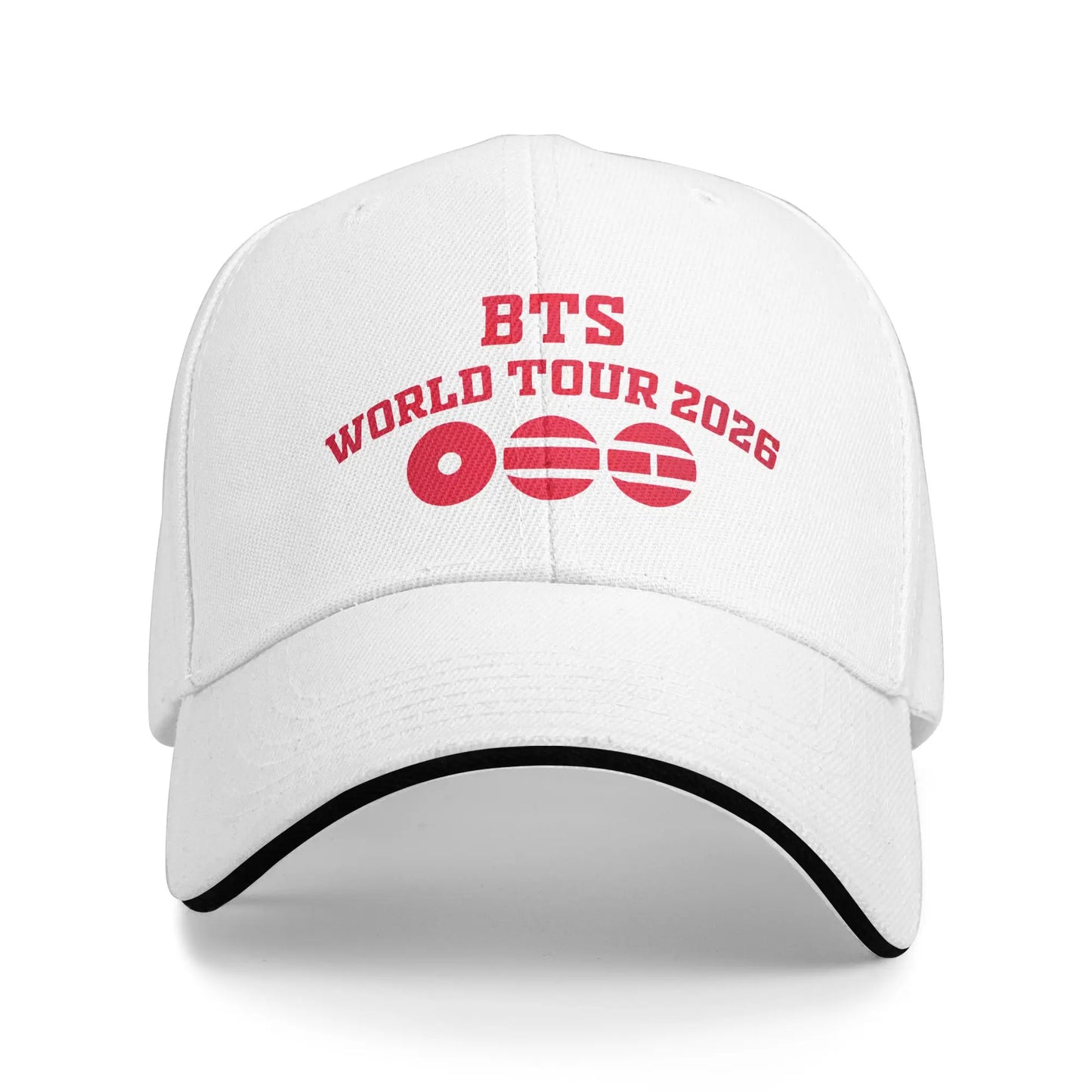 Arirang Album Tour Baseball Cap Retro BT is Back Sandwich Hats Men Women Breathable Sun Hat Running Golf
