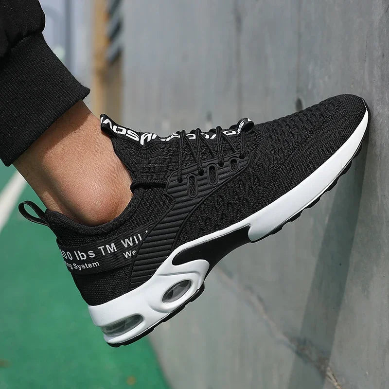 Summer Men's Shoes Mesh Casual Sports Shoes Spring Summer Shoes Tennis Lightweight Walking Black Sneakers 2025 Hot Selling Item