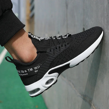 Summer Men's Shoes Mesh Casual Sports Shoes Spring Summer Shoes Tennis Lightweight Walking Black Sneakers 2025 Hot Selling Item