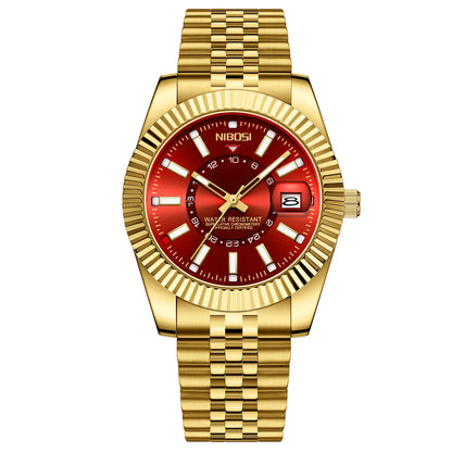 NIBOSI Top Brand Luxury Fashion Dive Watch Men 30ATM Waterproof Date Clock Sport Watches Man Quartz Wristwatch Relogio Masculino