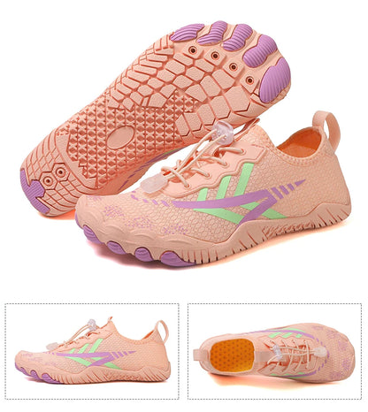 Quick Dry Water Shoes For Men Women Barefoot Shoes Beach Aqua Shoes Lightweight Sports Sneakers Hiking Surfing Boating Fishing