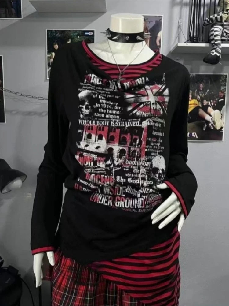 2026 Ropa Mujer Summer Tshirts for Women V-neck Short Sleeve Tunic Camisetas Pink Print Tees Crop Tops Casual Chic Y2k T-shirt