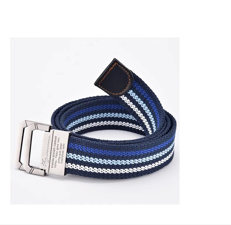 JIFANPAUL Brand New Canvas Belt Outdoor Tactical Belt Unisex High Quality Canvas Belts for Jeans Male Luxury Casual Straps