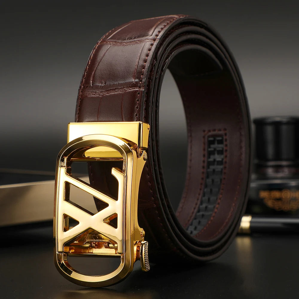 High Quality Luxury Brand Designer Suit pants Belts Male Automatic Buckle Men belts Leather Belt for men Strap for Jeans