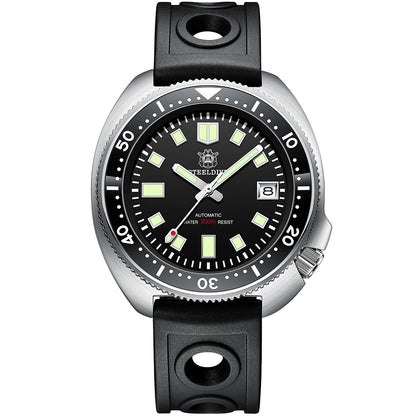 STEELDIVE SD1970 Automatic Mechanical Diver Watch Captain Willard NH35 Watches TURTLE Homage Water Resistant 200M Dive Watch Men