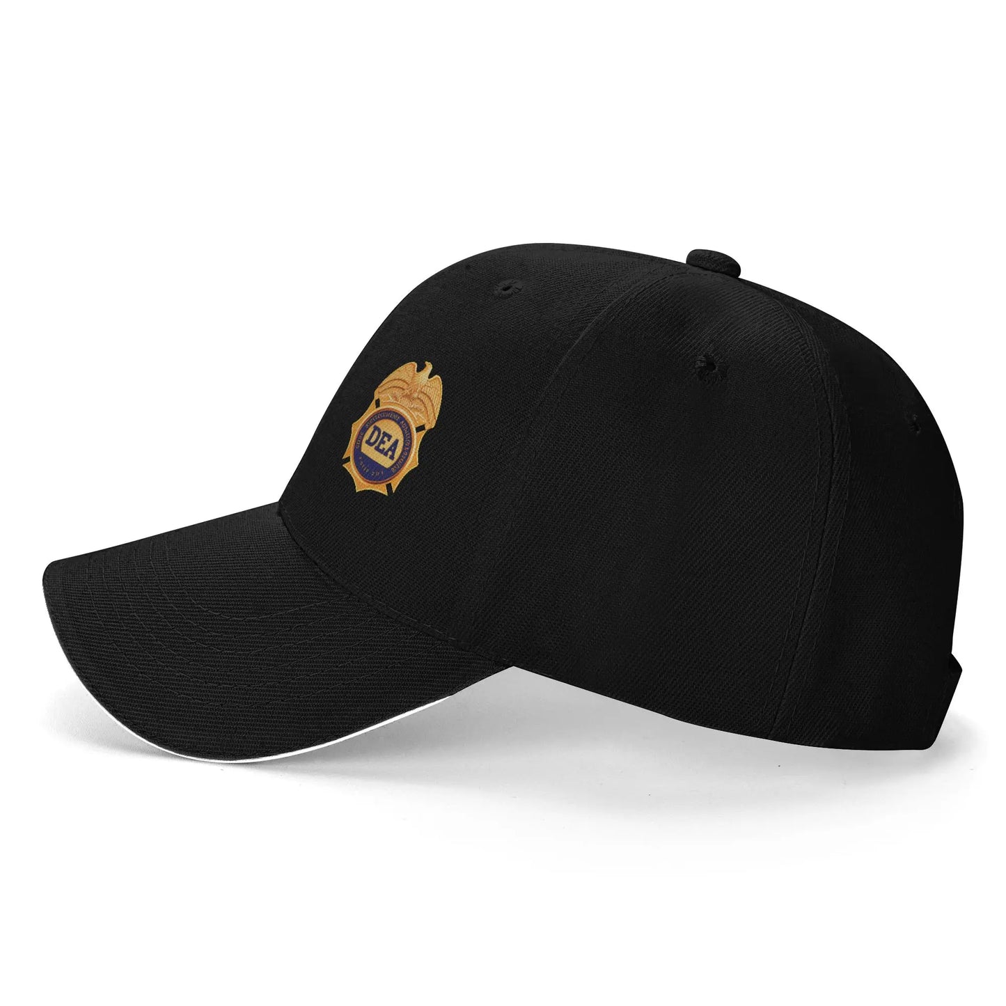 DEA US Federal Interdiction Agency  Casual Baseball Cap  Hunting Camping Trucker Hat Summer Hot Sale Men DIY Print Baseball Caps