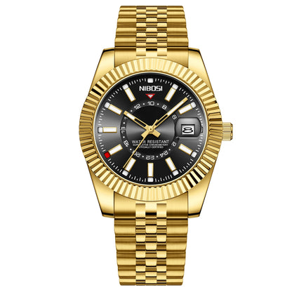 NIBOSI Top Brand Luxury Fashion Dive Watch Men 30ATM Waterproof Date Clock Sport Watches Man Quartz Wristwatch Relogio Masculino