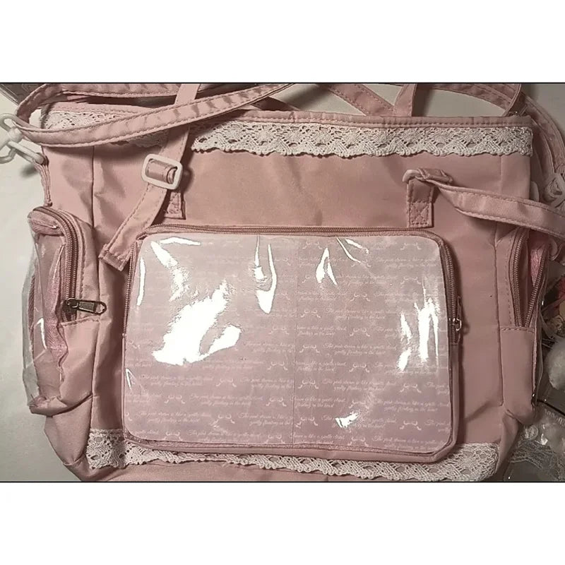 Ballet Girl Large Appetite Itabag Japanese Two-Dimension Single Shoulder Crossbody Bag Gift For Friends Women'S Handbag