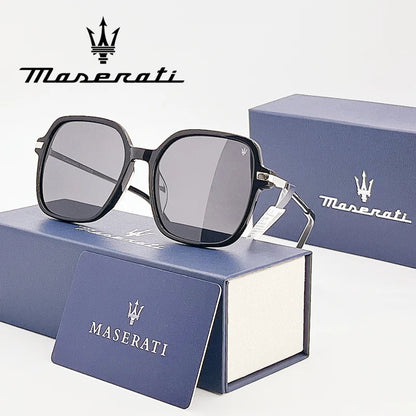 MASERATI UV400 Polarized Sunglasses Lightweight Frameless for Cycling Driving Outdoor Unisex Men Women Daily Sunglasses 20345