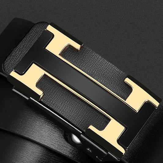 High Quality Men's Belt Casual Designer Genuine Leather Strap Belts Male Metal Buckle Fashionable Belt for men jeans belt