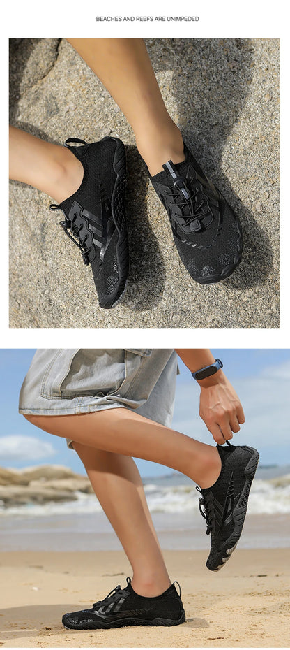 Quick Dry Water Shoes For Men Women Barefoot Shoes Beach Aqua Shoes Lightweight Sports Sneakers Hiking Surfing Boating Fishing