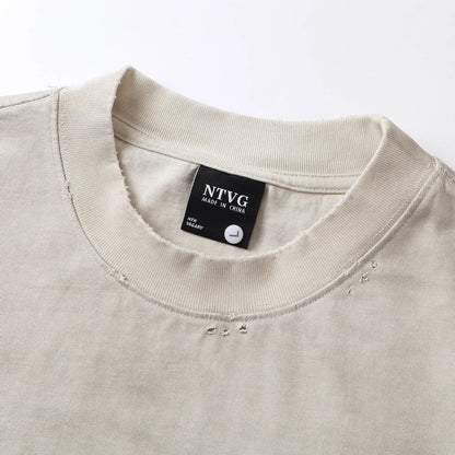 Retro Washed Oversized T-shirt Men Clothing Graphic T Shirts High Quality Short Sleeve Printed Tees 2026 Hip Hop Y2k New In Tops
