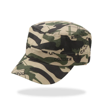 Unisex Cotton Men Cap Spring Summer Beach Outdoor Street Street Cool Church Sunhat Flat Top Hat With Red Star Dropshipping