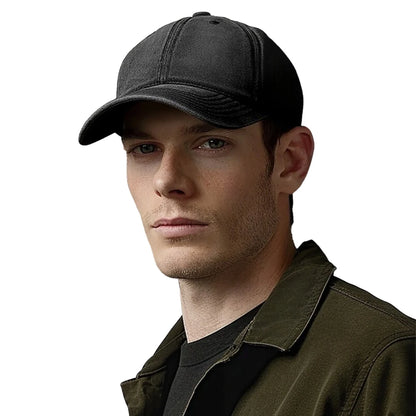 Print Washed Cotton Baseball Cap for Men Women Vintage Casual Peaked Caps Outdoor Running Sun Hat Adjustable Soft Top