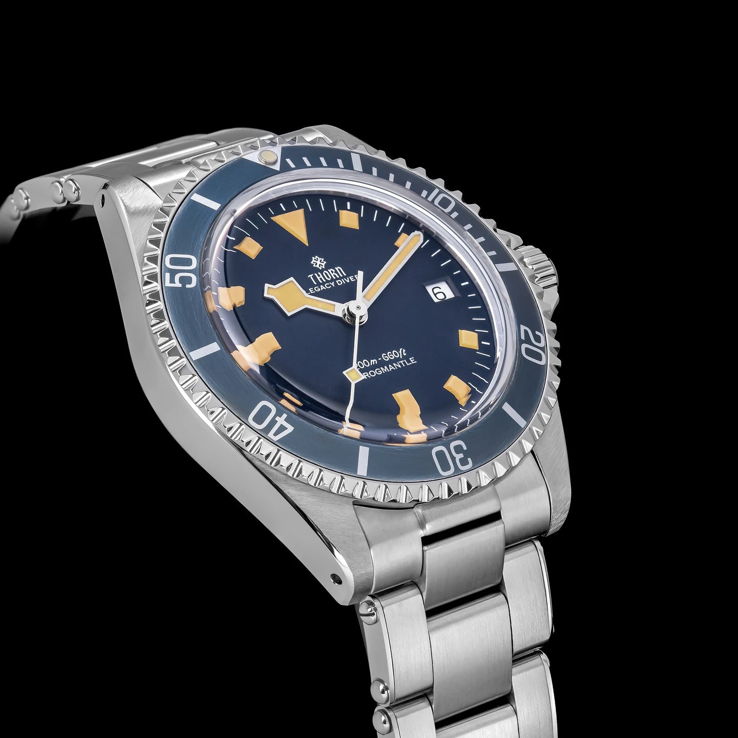 THORN T023 V2 40mm Men Watch 36L Stainless Steel PT5000 Automatic Movement Mechanical Watch Sapphire 200m Waterproof Writwatch