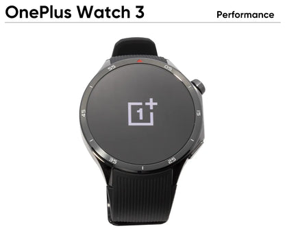 Global Version OnePlus Watch 3 Smart Watch 1.50inches LTPO AMOLED Display Snapdragon W5 Processor Dual Frequency GPS Wear OS