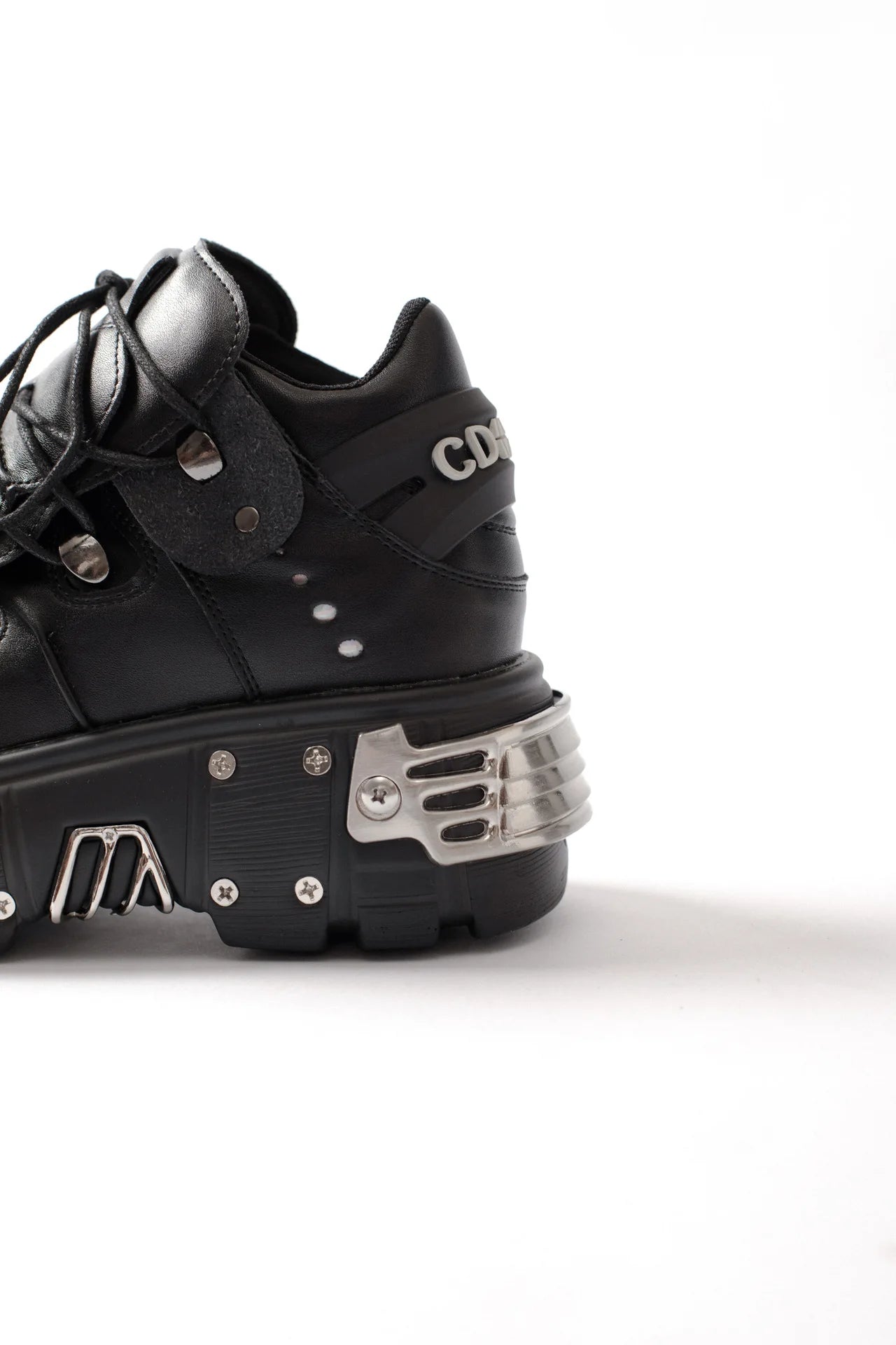 2024 New Women's Heavy Metal Punk Sneakers Platform Dad Shoes Men