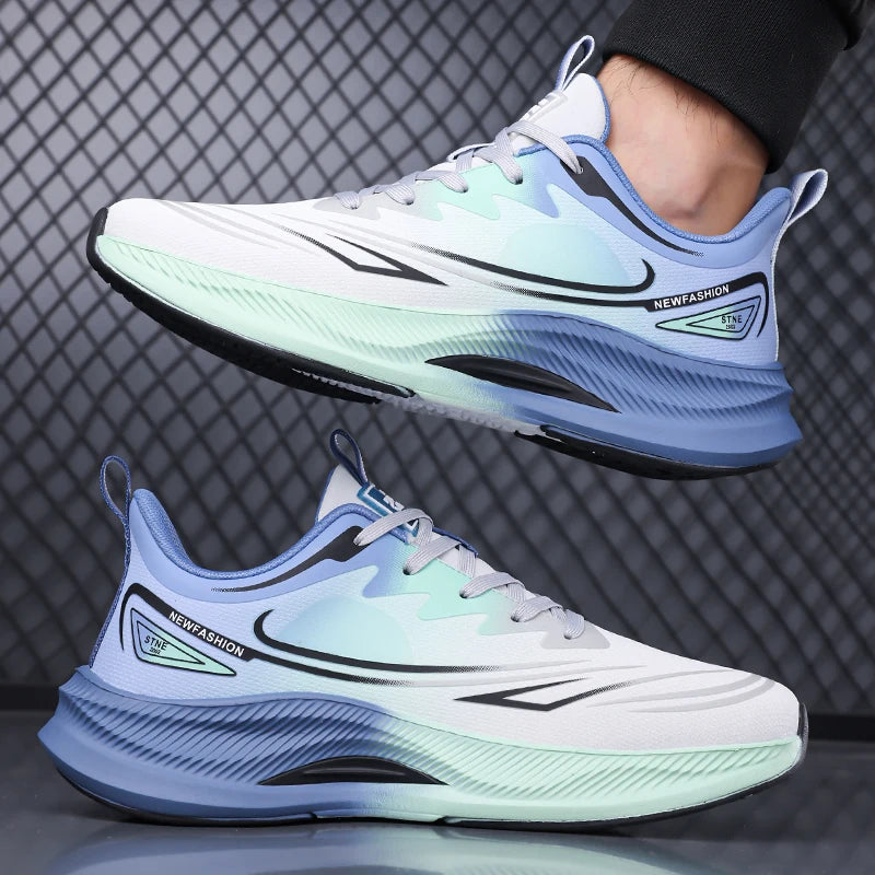 Men's Casual Running Shoes, Male Tennis Sneakers, Luxury Trainer, Race Breathable Shoes, Fashion Loafers