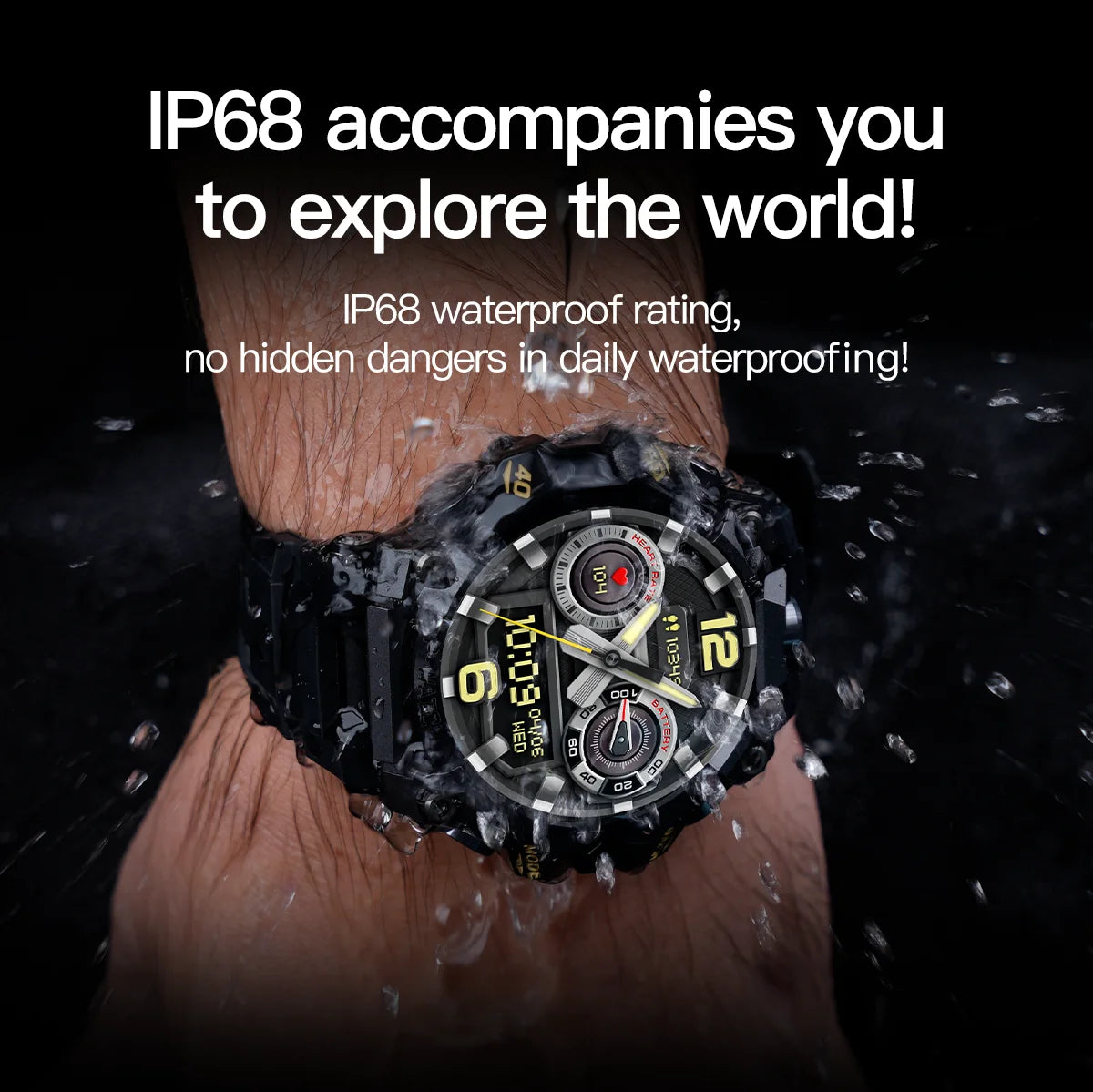 Q668 Smartwatch Android 10.0 Smart Watch With 1.95 inch Amoled HD Screen inset 4g/5g Sim Card GPS WIFI IP68 Waterproof 512GB