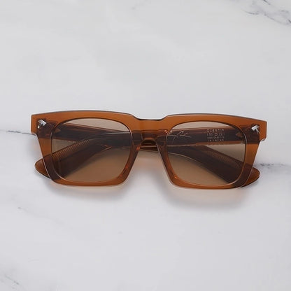JMM QUENTIN Man Sunglasses Japan Thick Acetate Outdoor Square Sun Glasses Woman Fishing Driving Gafas Lentes De Sol Hombre