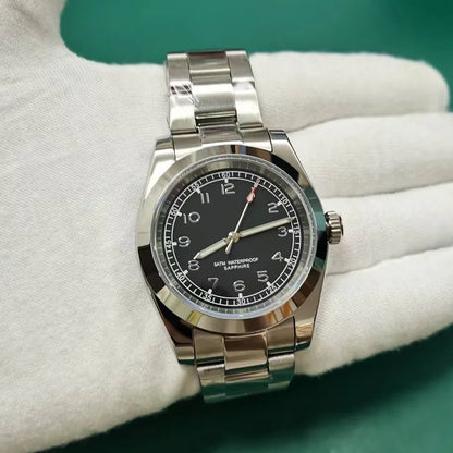 DD39MM Sapphire Glass Men`s Watch Stainless Steel Japan Quartz Movement 50M Waterproof Men business luxury Swimming Clock