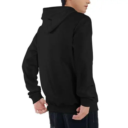 Top Pick Local Men's YEET Graphic Hoodie - Bold TEAL Print Loose Fit Kangaroo Pocket All-Season Urban Pullover