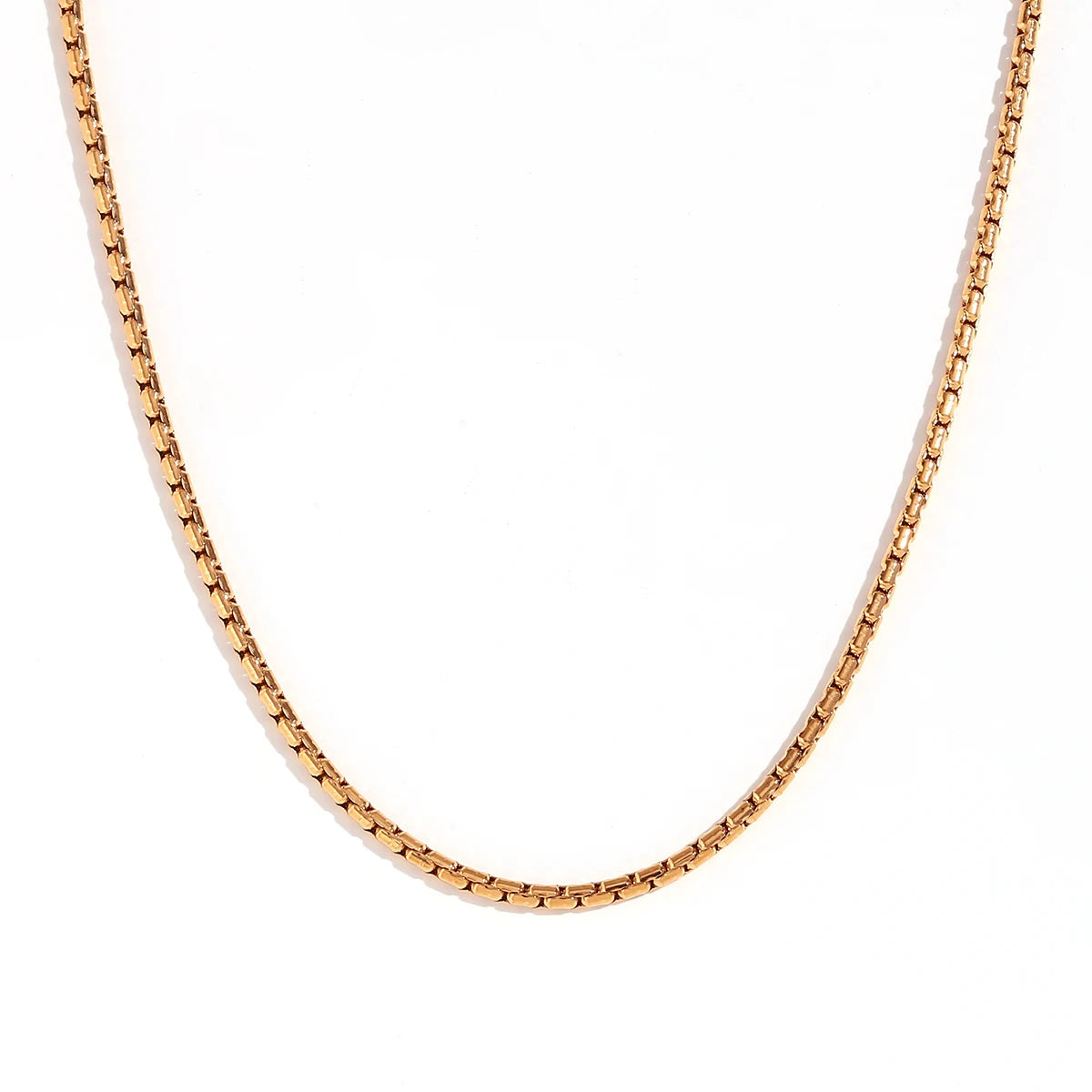 MamacitaSlay water wave chain snake chain Women's stainless steel necklace Bracelets Belly Chain Various styles Jewelry