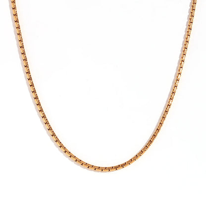 MamacitaSlay water wave chain snake chain Women's stainless steel necklace Bracelets Belly Chain Various styles Jewelry