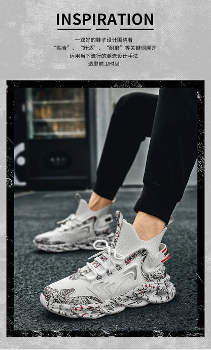 Shoes men Sneakers Male casual Mens Shoes tenis Luxury shoes Trainer Race Breathable Shoes fashion loafers running Shoes for men