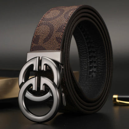 New Business Men Belts Casual Fashion Luxury Lady Designer Famous Brand Male G Buckle Women Leather Belt for women dress