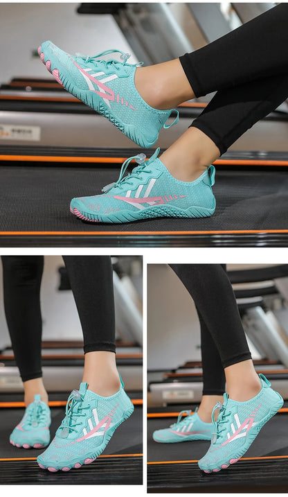 Quick Dry Water Shoes For Men Women Barefoot Shoes Beach Aqua Shoes Lightweight Sports Sneakers Hiking Surfing Boating Fishing