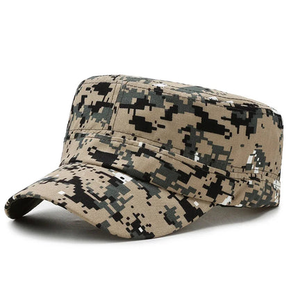 Unisex Cotton Men Cap Spring Summer Beach Outdoor Street Street Cool Church Sunhat Flat Top Hat With Red Star Dropshipping
