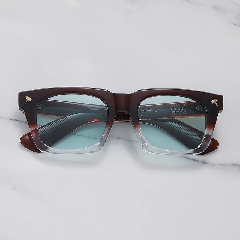 JMM QUENTIN Man Sunglasses Japan Thick Acetate Outdoor Square Sun Glasses Woman Fishing Driving Gafas Lentes De Sol Hombre