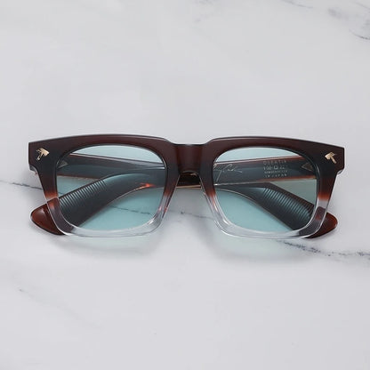 JMM QUENTIN Man Sunglasses Japan Thick Acetate Outdoor Square Sun Glasses Woman Fishing Driving Gafas Lentes De Sol Hombre