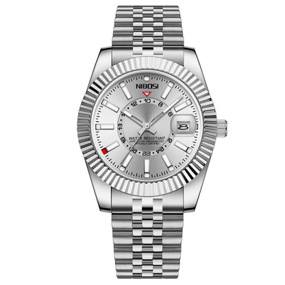 NIBOSI Top Brand Luxury Fashion Dive Watch Men 30ATM Waterproof Date Clock Sport Watches Man Quartz Wristwatch Relogio Masculino