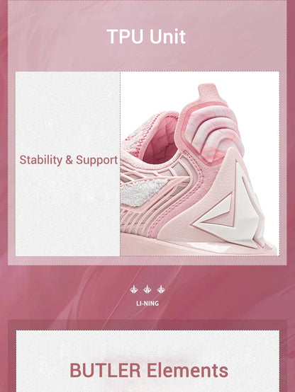 Li-Ning Men's JIMMY BUTLER 3 Professional Basketball Shoes BOOM Cushioning Wearable LiNing Breathable Sneakers ABAU107