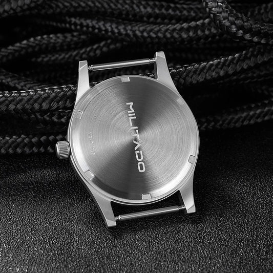 Militado ML05 38mm Quartz Watch Miyota 2035/Ronda 515 Movement Watches Domed Sapphire Crystal Luminous 100m Waterproof Watches