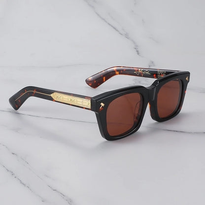 JMM QUENTIN Man Sunglasses Japan Thick Acetate Outdoor Square Sun Glasses Woman Fishing Driving Gafas Lentes De Sol Hombre