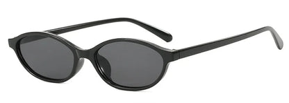 Cute Oval Small Frame Sunglasses Women New Retro Style Sexy brown Sun Glasses Ladies trendy Fashion Decorative Shades Eyeglass