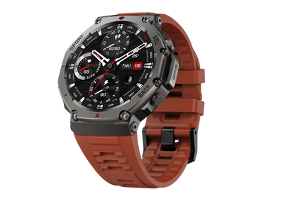 Smart Watch For T-Rex 3 GPS Smartwatch AMOLED Touch Screen 5ATM Outdoor Compass Smart Fitness Sport Monitor Men Watch ForXiaomi