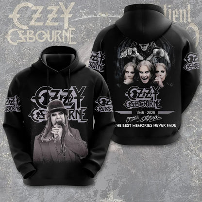 Rock Band Ozzy Osbourne 3d Print Hoodies Men Women Fashion Oversized Hoodie Sweatshirt Adult Clothing Fans Coat Mens Hoodie Y2k