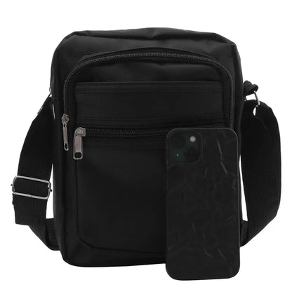 2025 Men Nylon Shoulder Bag Messenger Bag Casual Nylon Zipper Pocket Handbag Fashion Tote Travel Male Crossbody Bags New