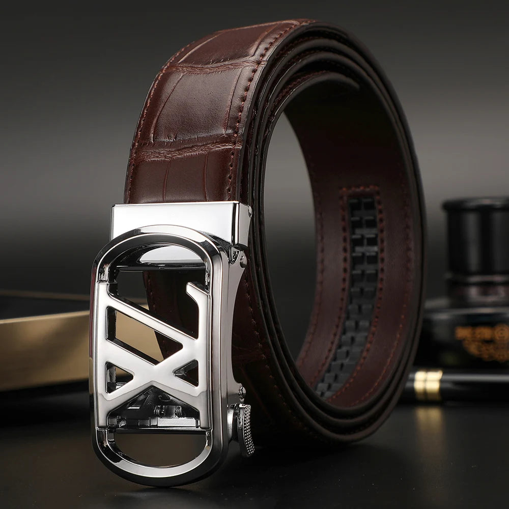 High Quality Luxury Brand Designer Suit pants Belts Male Automatic Buckle Men belts Leather Belt for men Strap for Jeans