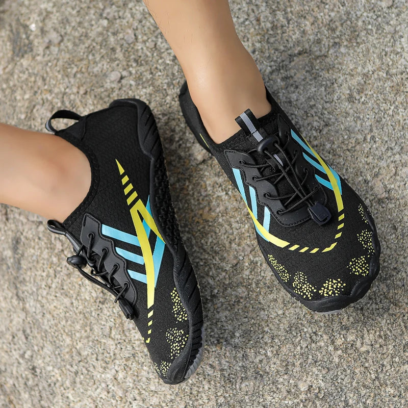 Quick Dry Water Shoes For Men Women Barefoot Shoes Beach Aqua Shoes Lightweight Sports Sneakers Hiking Surfing Boating Fishing