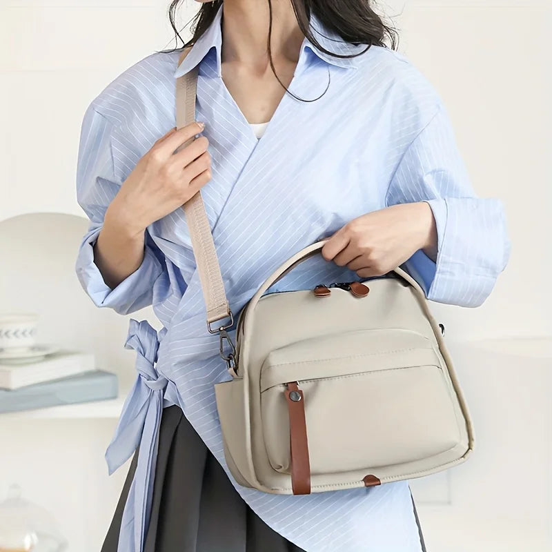 Fashion Women's Shoulder Bag Simple Multiple Pockets Crossbody Bag  Decorated With Tassels Handbags Daily Commuting