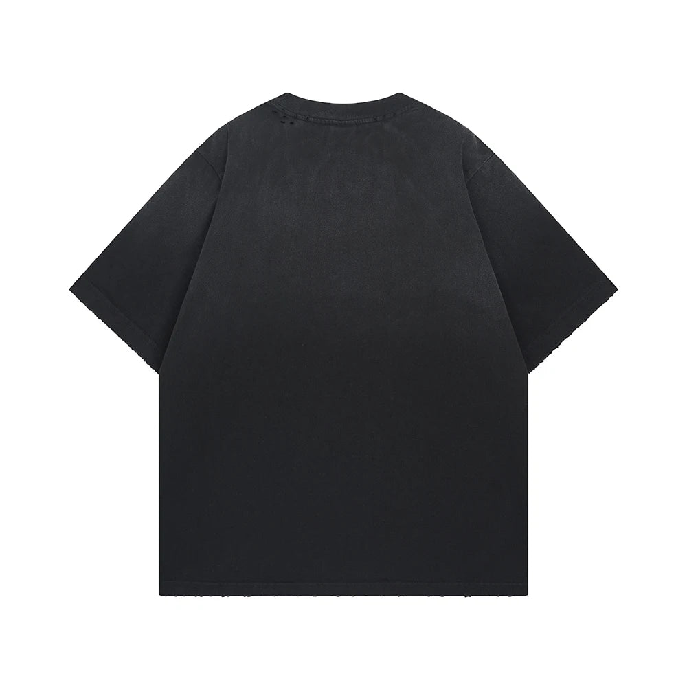 Retro Washed Oversized T-shirt Men Clothing Graphic T Shirts High Quality Short Sleeve Printed Tees 2026 Hip Hop Y2k New In Tops