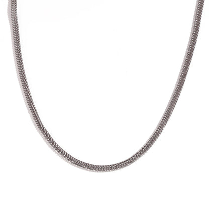MamacitaSlay water wave chain snake chain Women's stainless steel necklace Bracelets Belly Chain Various styles Jewelry