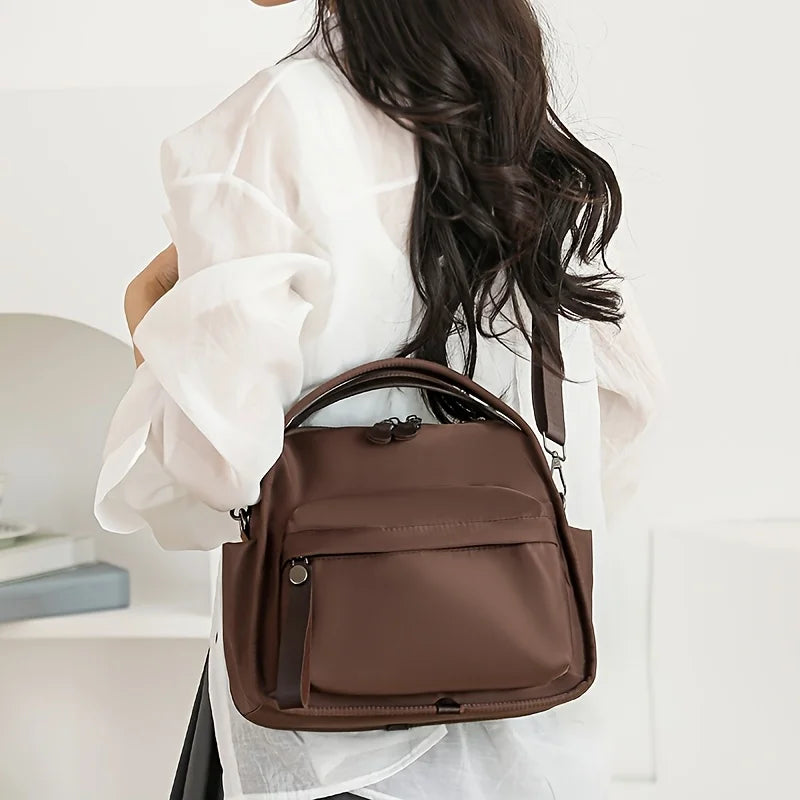 Fashion Women's Shoulder Bag Simple Multiple Pockets Crossbody Bag  Decorated With Tassels Handbags Daily Commuting