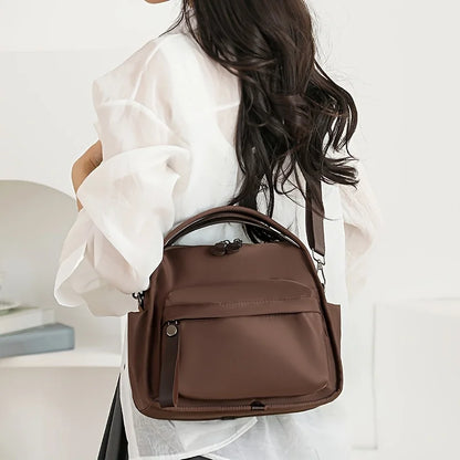 Fashion Women's Shoulder Bag Simple Multiple Pockets Crossbody Bag  Decorated With Tassels Handbags Daily Commuting